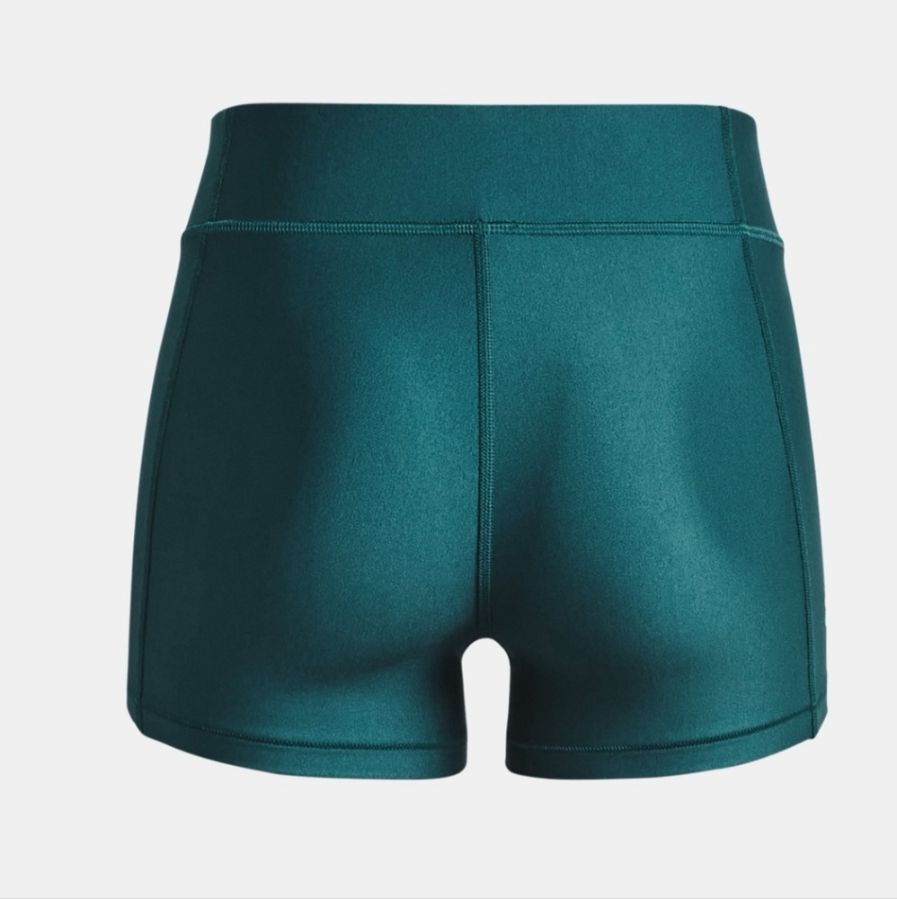 Women's HeatGear® Under Armour Mid-Rise Shorty - Picture 6 of 9